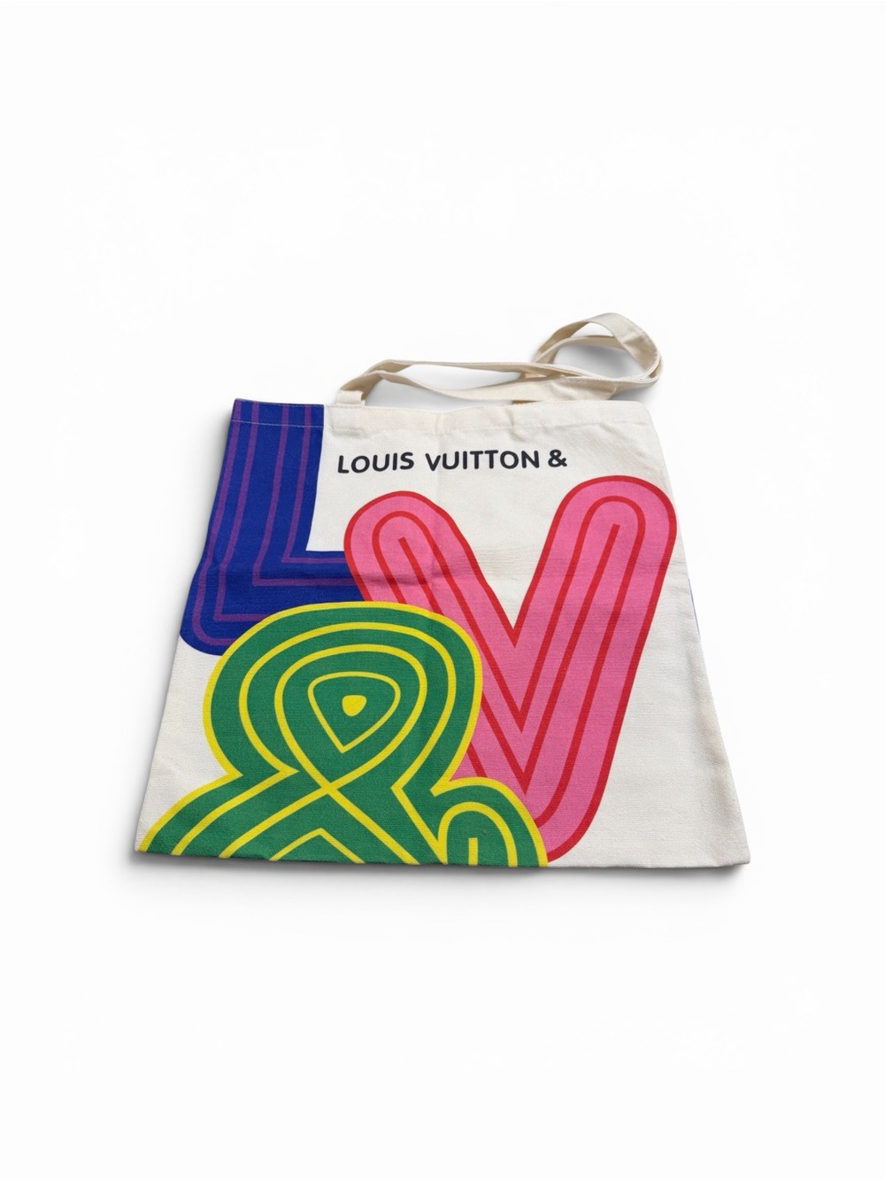 New - Louis Vuitton and Shenzhen Exhibition Canvas Tote Bag - Picture 2 of 2